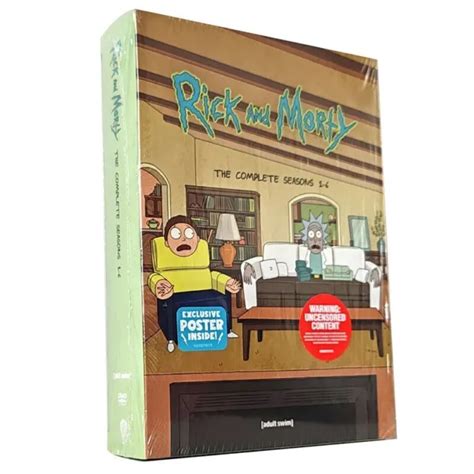 Rick And Morty The Complete Seasons 1 6 Dvd Box Set Region 1 Neu Eur