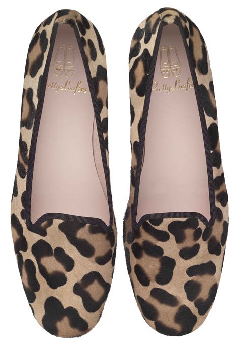 Pretty Loafers Faye In Leopard Pretty Ballerina Shoes Pretty