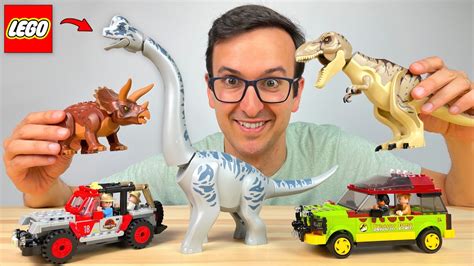 Lego Jurassic Park Sets Review Youtube