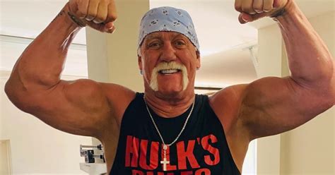 hulk hogan shows off ripped biceps in recent post shares his 4 hulk s rules of life at 68