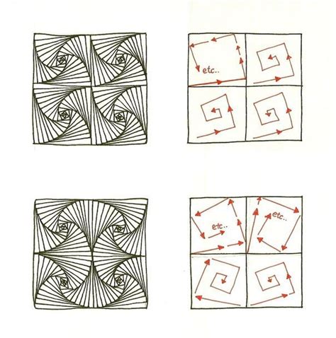 Totally easy zentangle with a simple step by step. Pin by Sally Doyle on Zentangle | Zentangle patterns, Zentangle, Doodle patterns