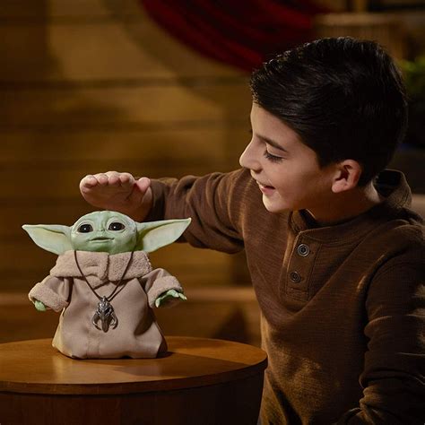 The Child Baby Yoda The Mandalorian Animatronic Star Wars Endormoonstore