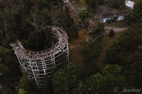 Cyclone Roller Coaster Abandoned