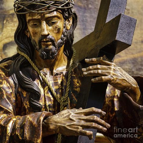 Jesus Carrying Cross Cathedral Cadiz Spain Photograph By Pablo Avanzini
