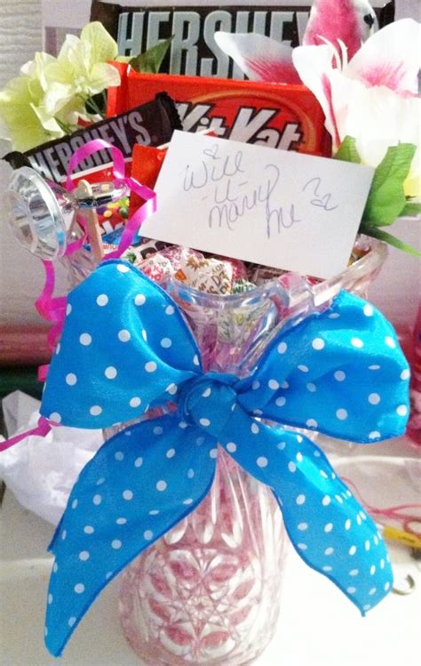 Will You Marry Me Candy Bouquet Marry Me T Wrapping