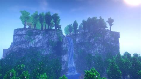 My Waterfall I Built A While Back Minecraft