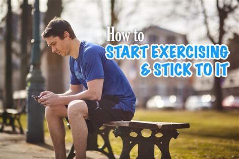 How To Start Exercising And Stick To It Fizzup