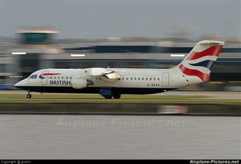 G Bzav British Airways British Aerospace Bae 146 300avro Rj100 At