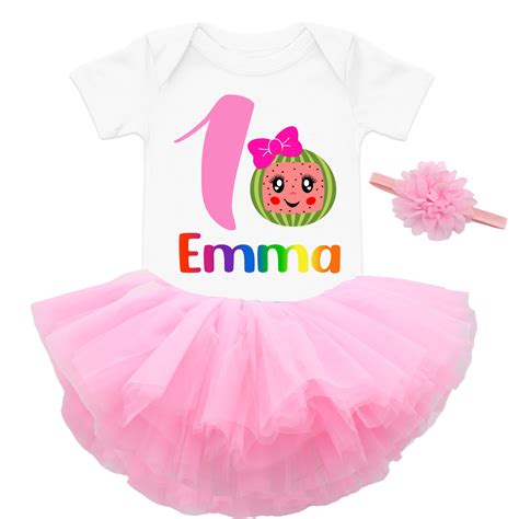 Buy Genericbaby Girls Watermelon Birthday Outfit First Birthday Outfit