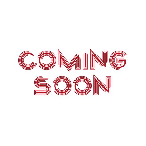 Coming Soon Text With Luxury Red Colour Vector Texture Modern Banner