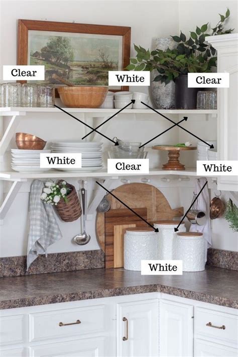 How To Decorate Kitchen Shelves Beautifully Kitchen Shelf Decor Open