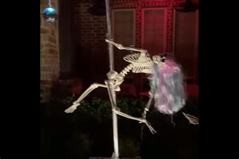 Strip Club Themed Halloween Decorations Has Woman In Trouble With Hoa Rare