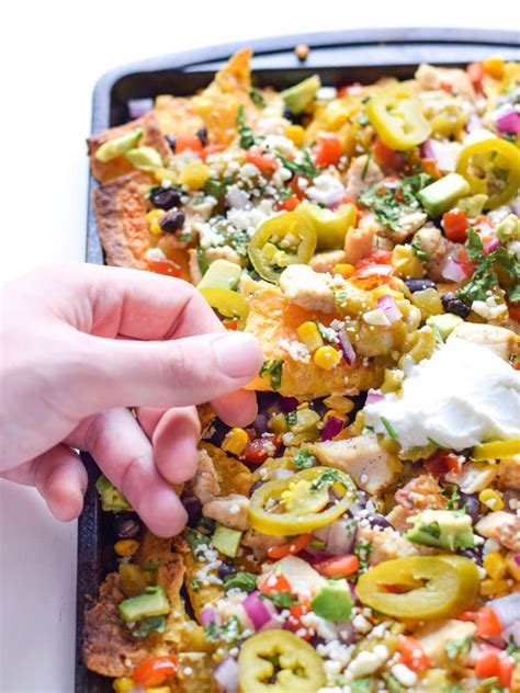 They've learnt this rule from childhood. Easy Loaded Mexican Nachos - Isabel Eats