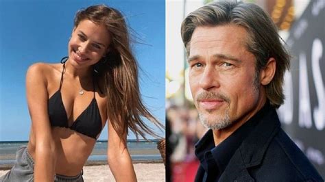 Brad Pitt Tiene Nueva Novia Actor Se Luce En Francia Con La Modelo Nicole Poturalski A Os