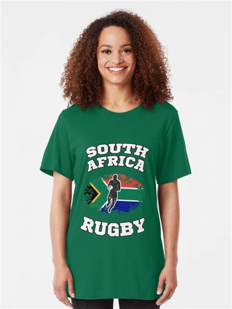 Springboks South Africa Rugby Items T Shirt By Babacarino Redbubble