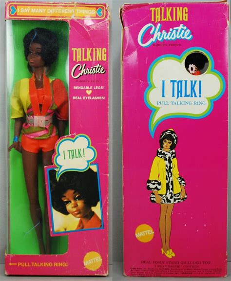 Mattel S 1970 Talking Christie Doll Barbie Friends Vintage Barbie Mattel Dolls