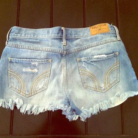 Hollister High Waisted Denim Shorts High Waisted Shorts Denim Denim