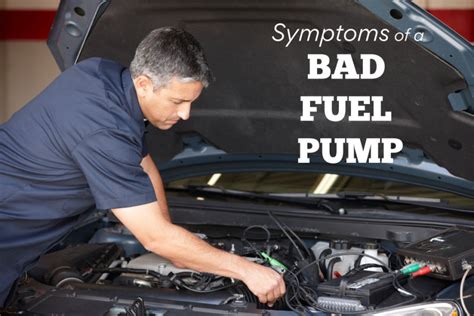 How to start a vehicle with a bad fuel pump. Symptoms of a Bad Fuel Pump - Mastertech Auto