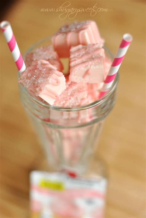 Pink Lemonade Fudge Shugary Sweets