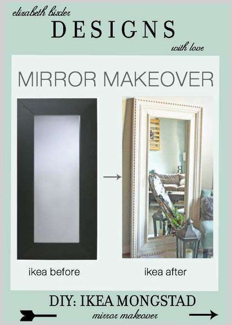 Diy Floor Mirror Ikea Hack Using The Mongstad And Inspired By