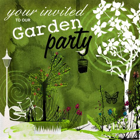 Garden Party Invitations Imagefasr