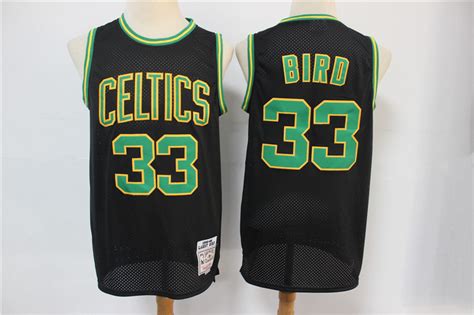 Bird wanted to finish his student teaching and play baseball at indiana state after his senior basketball season ended, so he turned down the unusual celtic offer. Celtics Bape 33 Larry Bird Black Hardwood Classics Jersey