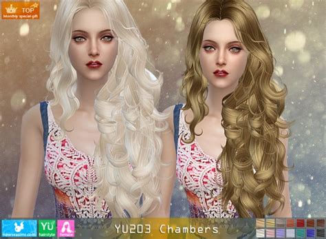 Sims 4 Hairs Newsea Yu203 Chambers Hair