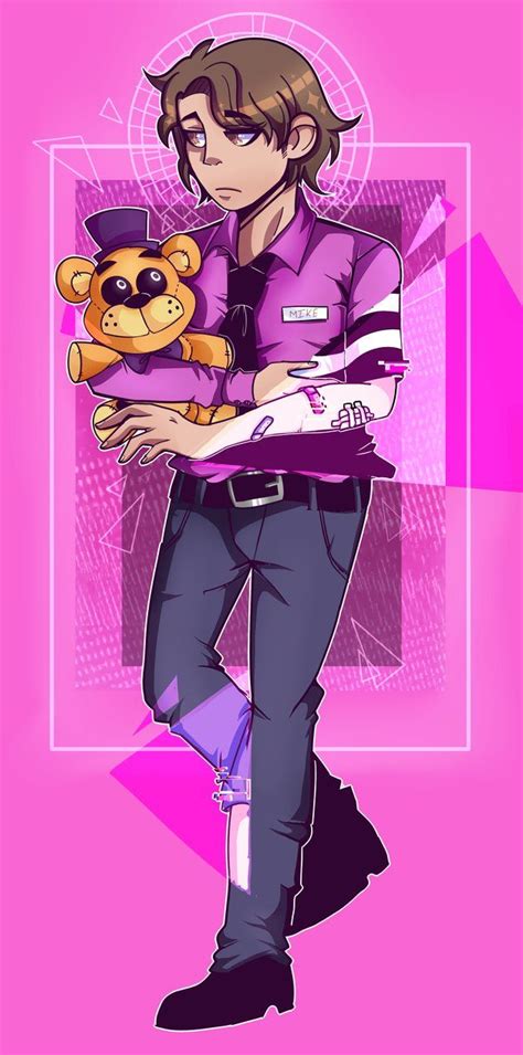 Michael Afton By Derekcchu Fnaf Anime Fnaf Afton