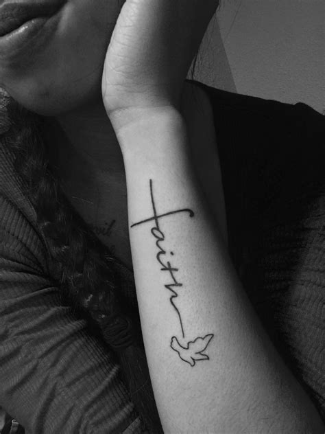 Faith Tattoos For Men Forearm - SCRIBB LOVE TATTOO DESIGN