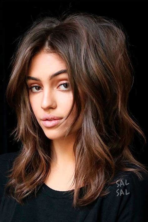 55 Medium Length Layered Hair Ideas For Stunning 2024 Look Стрижка Многослойная стрижка