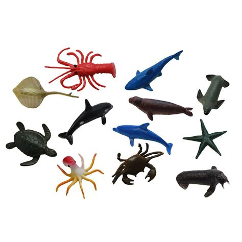 Ocean Animal Figurines Mini Animal Action Figures Replicas