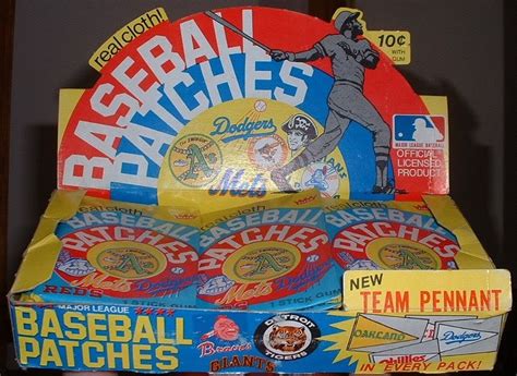 The Fleer Sticker Project Fleer Baseball Cloth Patches Team Pennants