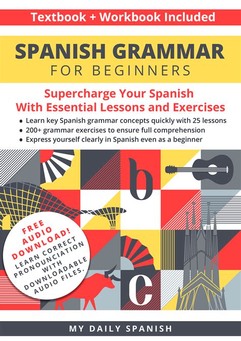 Download Spanish Grammar For Beginner Textbook Workbook My Daily