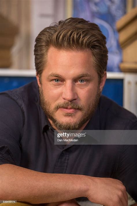 Actor Travis Fimmel Is Photographed For Usa Today On May 11 2016 In