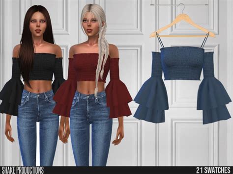 440 Blouse By Shakeproductions At Tsr Sims 4 Updates