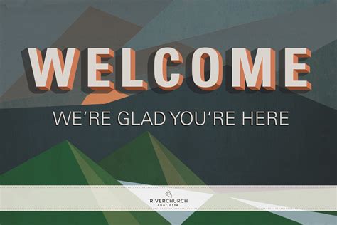 River Church Welcome Slide By Jeremy Crawford On Dribbble