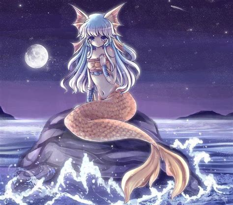 34 Awesome Anime Mermaid Wallpaper Images Anime Mermaid Mermaid