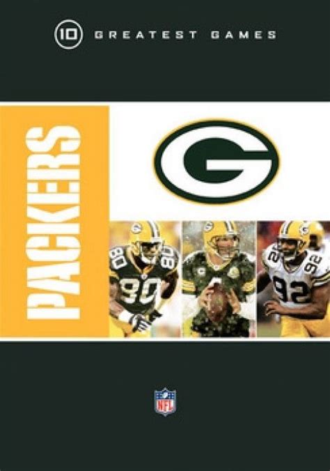 Nfl Greatest Games Series Green Bay Packers Dvd 2008 2 Disc Set