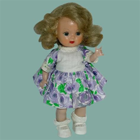 Vintage 1950s Nancy Ann Storybook SLW Muffie Doll Ruby Lane
