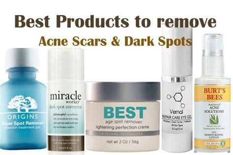 Best Products To Remove Acne Scars And Dark Spots Dark Spot Correctors