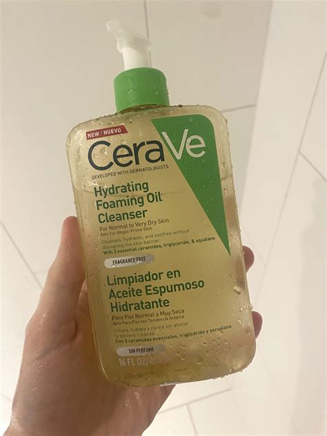 Cerave Hydrating Foaming Oil Cleanser Rausskincare