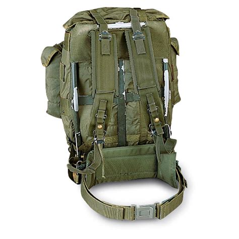 Us Military Surplus Large Alice Pack With Frame Used 618781