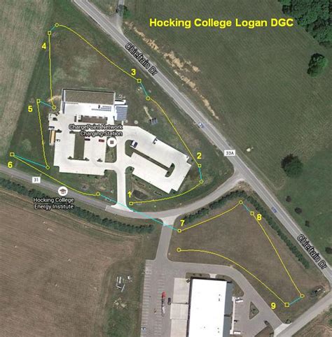 Hocking College Campus Map