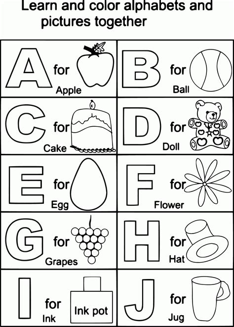 Free Printable Alphabet Coloring Pages For Kids Coloring Page Photos