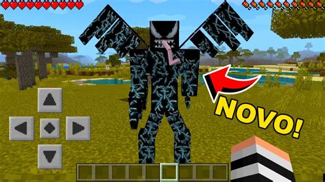 LanÇou O Novo Melhor Addon De Venom No Minecraft Pe Kauan Youtube