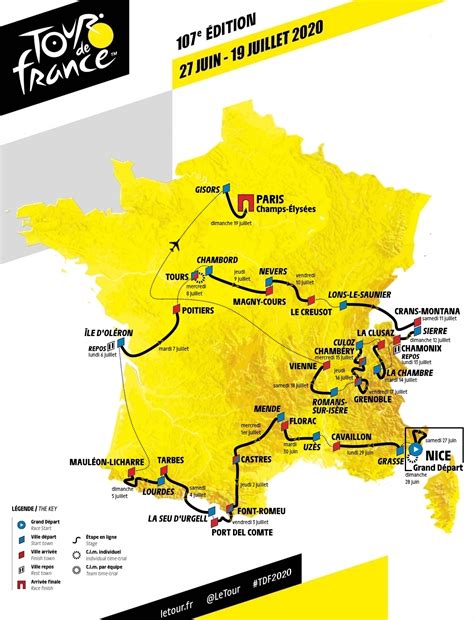 Un parcours au cœur de la bretagne composé de plusieurs côtes et qui devraient poser des difficultés au purs sprinteurs, habitués à des départs plus plats ces les coureurs s'élanceront de brest pour le grand départ du tour de france 2021 avec une étape de 198,7 kilomètres jusqu'à landernau. Tour De France Logo 2020