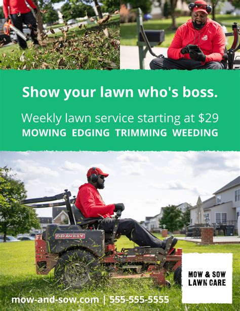 the best lawn care flyers to inspire you [free examples]