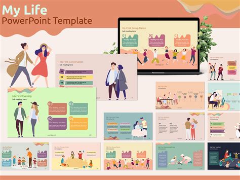 My Life Powerpoint Template By Ink Ppt On Dribbble