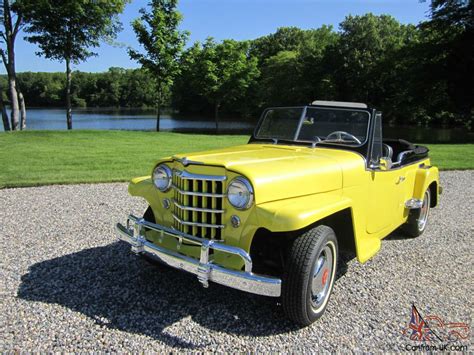 1951 Jeep Willys Jeepster Convertible