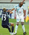Marseilles' forward Toifilou Maoulida helps Lazio's Swiss midfielder ...